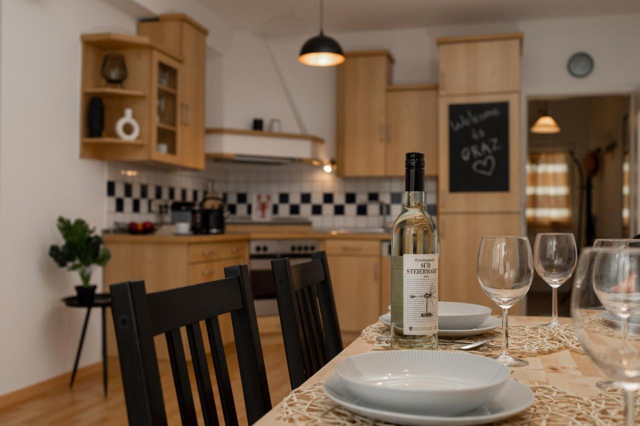 Fresh Apartment With Terrace + Free Parking Грац Екстер'єр фото